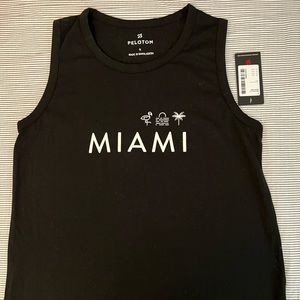 Peloton special edition Miami workout tank size small